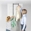 J&V TEXTILES Over The Door Hanger, 2 Organizer Rack, Adjustable Height Hooks for Coat, Hat, Scarf, Bag, Accessory - 2 of 4