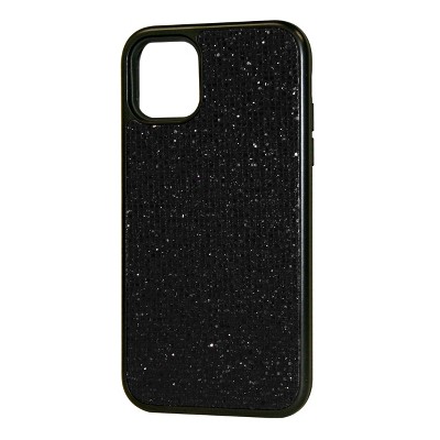 Reiko Diamond Rhinestone Case for Apple iPhone 11 Pro in Black