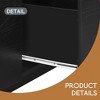 33.25" Square Coffee Table with 4 Drawers - Leovsnove - 4 of 4