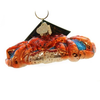 Old World Christmas 1.5" King Crab Ornament Crustacean Sea Food  -  Tree Ornaments