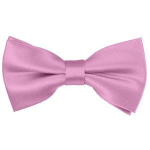 Young Boy's Solid Color 1.5 W And 4 L Inch Pre-Tied adjustable Bow Ties - 1 of 3