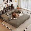 Kumasinova Compression Sofa,Convertible Floor Sofa Bed with Pillow,Back Support,Armrest,Futon Couch Sleeper Bed for Living Room,Bedroom - 2 of 4