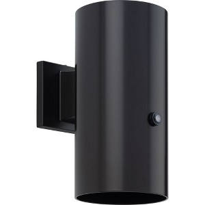 Progress Lighting Cylinder Collection 1-Light 6-Inch Antique Bronze LED Small Wall Lantern - 1 of 2