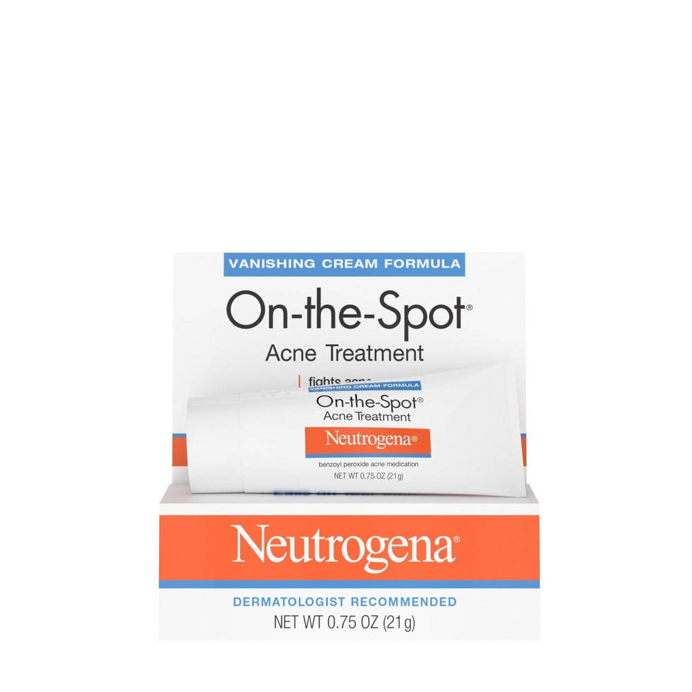 Photos - Cream / Lotion Neutrogena On-The-Spot Acne Spot Treatment for Acne Prone Skin Care - 0.75 oz 