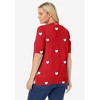 Woman Within Plus Size Perfect Elbow-Length Sleeve Cardigan - 3 of 4