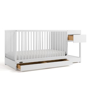 Graco Teddi Convertible Crib and Changer with Drawer - 1 of 4