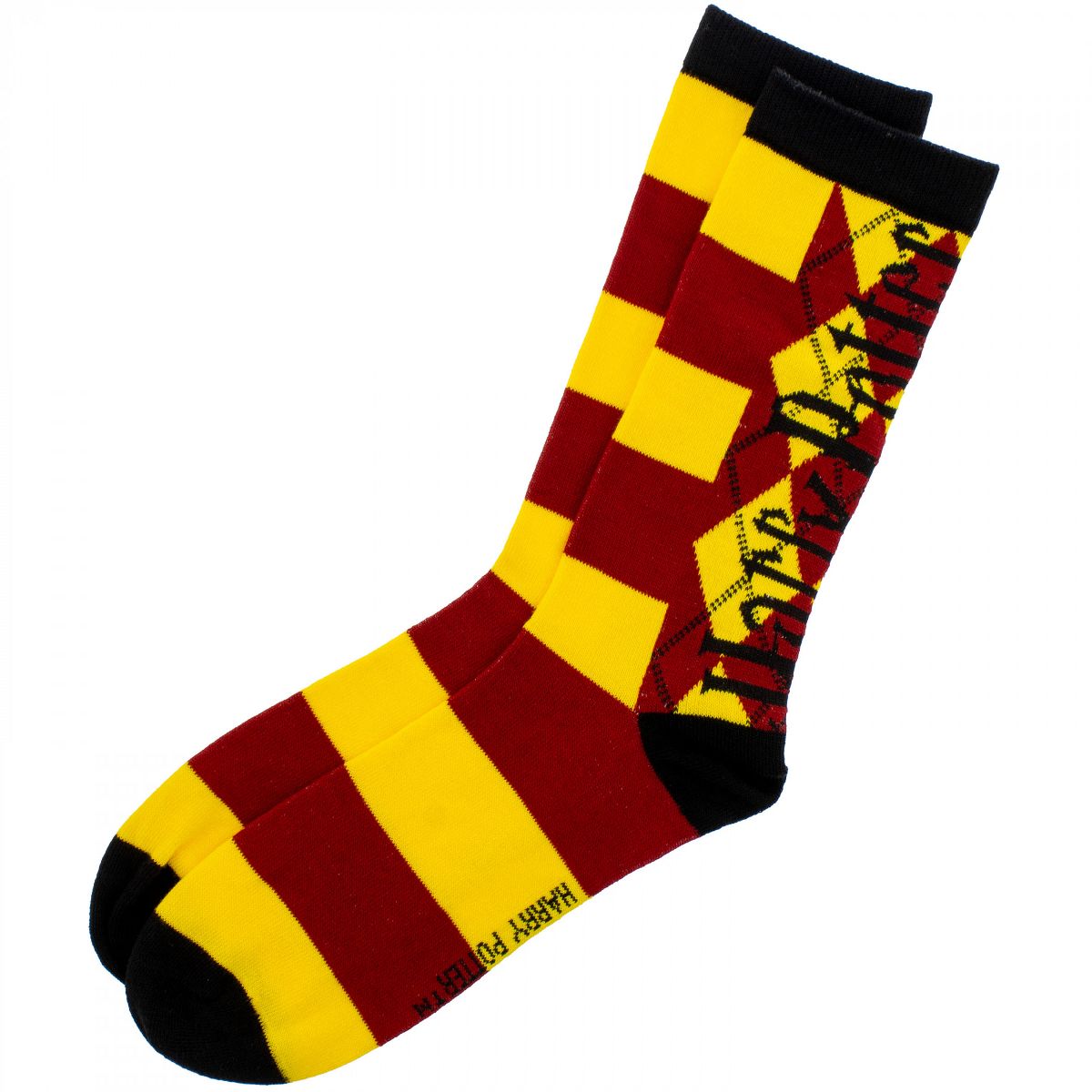 Mens Harry Potter Gryffindor Colors Crew Socks - thumbnail 2