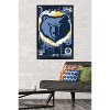 Trends International NBA Memphis Grizzlies - Maximalist Logo 23 Framed Wall Poster Prints - 2 of 4