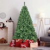 Whisen 6FT Artificial Christmas Tree, LED Lights, App Control, 917 Tips, Hinged Branches, Dual-Color Effects, Metal Stand - 2 of 4