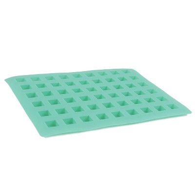 O'Creme Silicone Truffle Mold, Square, 54 Cavities