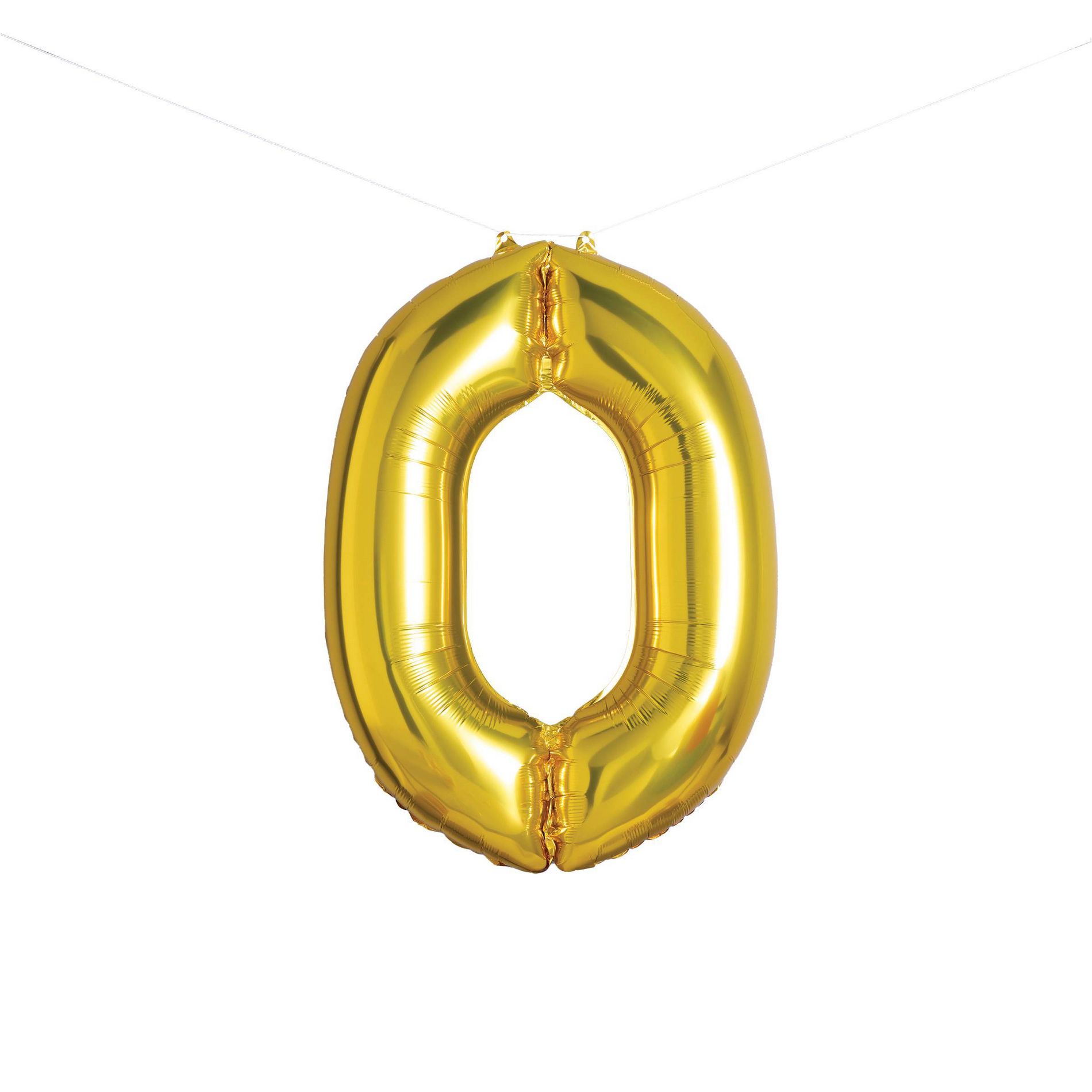 34" Number Gold Foil Balloon - Spritz