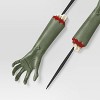 23" Zombie Hand Yard Stakes Halloween Decorative Prop Green - Hyde and EEK! Boutique™ - 4 of 4