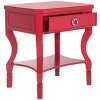 Alaia 1 Drawer Nightstand - FOX6275 - Safavieh Couture - 3 of 4