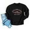 Simply Sage Market Embroidered Colorado Mountains Sweatshirt - 3 of 4