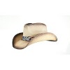 grinderPUNCH Classic Western Outback Cowboy Hat - Mens & Womens Straw Cowgirl Style for Rodeo, Ranch, and Everyday Wear - 4 of 4