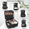 Generic Travel Makeup Train Case Makeup Cosmetic Case Organizer Portable Artist Storage Bag - 4 of 4