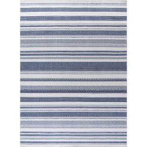 Beach House BHS410 Power Loomed Stain Resistant Non-Shedding Indoor/Outdoor Rugs - Safavieh - 1 of 4