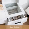 Hommpa Makeup Desk Vanity with Charging Station and Storage Shelves White One Cabinet - 4 of 4