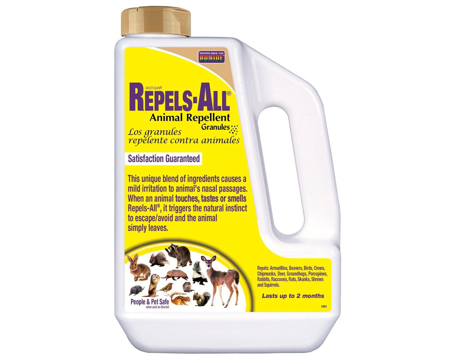 Bonide Repells All Animal Repellent 3lb Granule