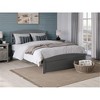 AFI Furnishings Warren Platform Bed Q with Footboard AG - 4 of 4
