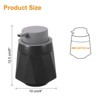 Unique Bargains Bathroom Kitchen Pump Ceramic Foaming Soap Dispenser 13.5oz - 2 of 4