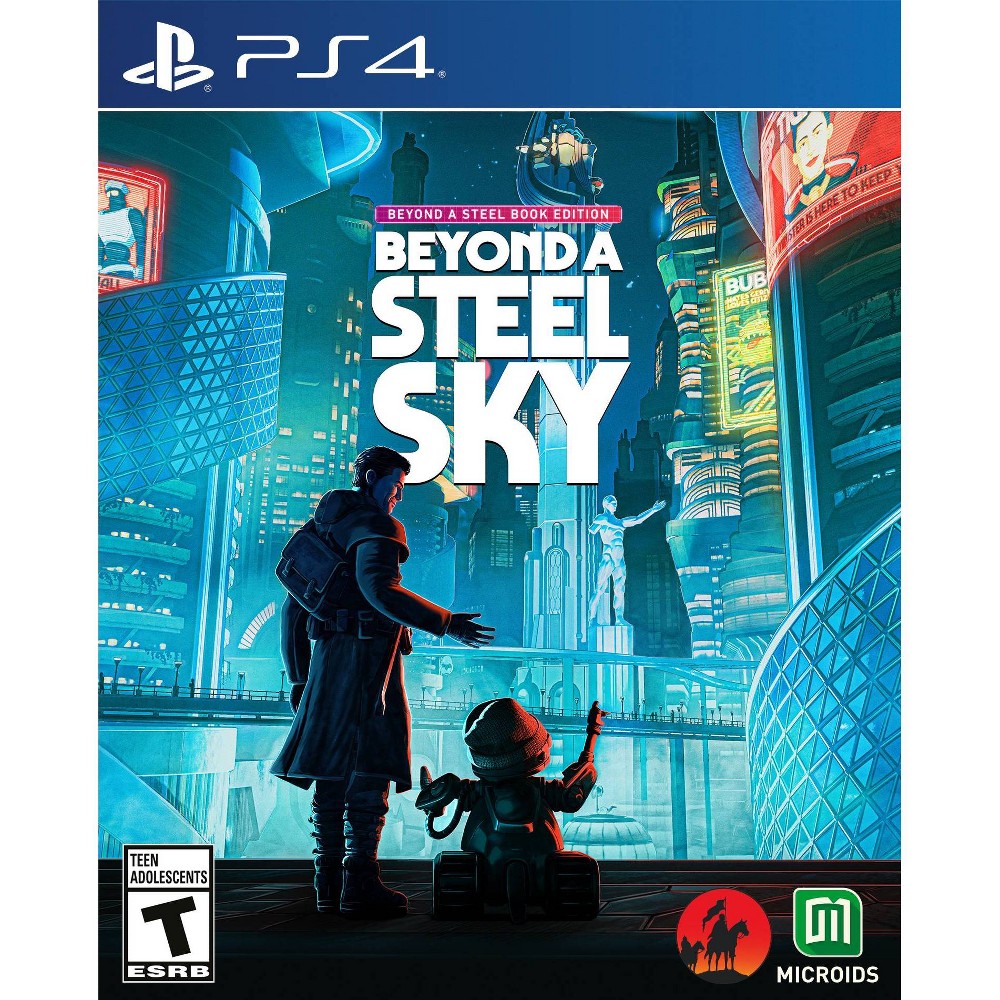 Photos - Game Beyond a Steel Sky: Beyond A Steel Book Edition - PlayStation 4