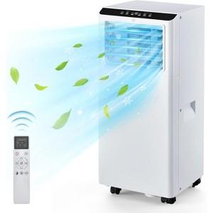 8000Btus Portable Air Conditioner Rapid Cooling AC Unit With Cool/Dehumidifier/Fan/Kits - 1 of 4