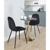 Sapphtopaz Round Dining Table Modern Bistro Adjustable Bar Table  Kitchen Table for Dining Room, Small Spaces - 2 of 4