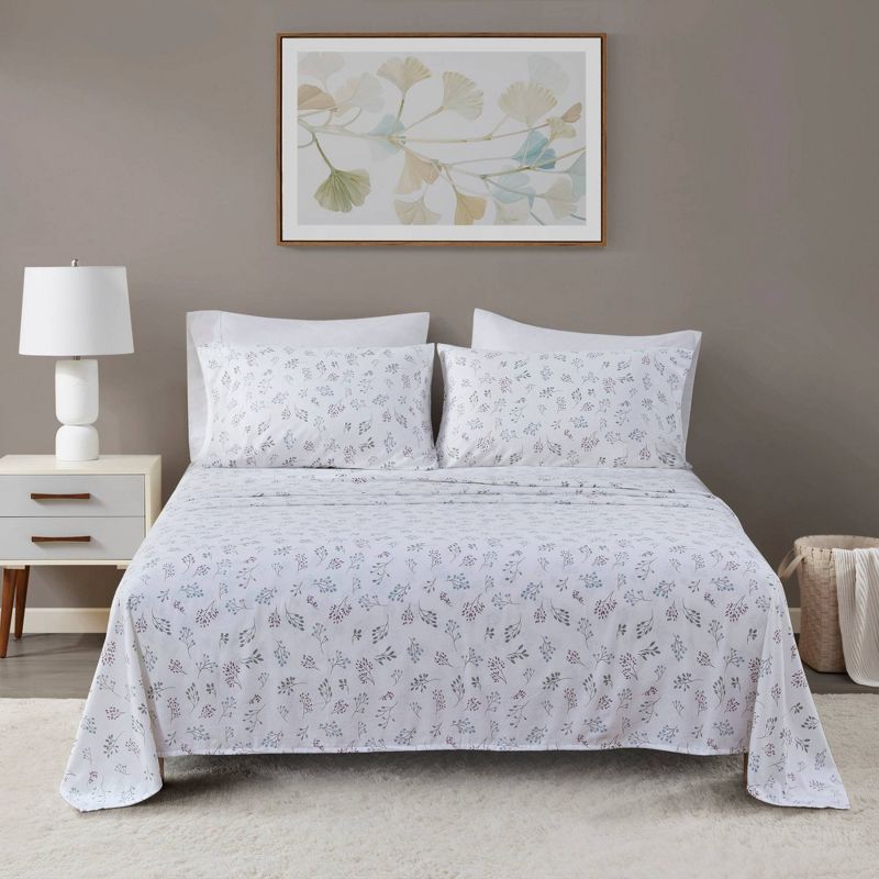 Oversized Cotton Flannel 4pc Sheet Set - Beautyrest, 4 of 14