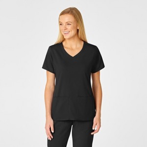 Wink PRO Women's 4 Pocket Wrap Scrub Top - 1 of 4
