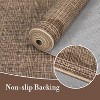 Acekool Washable Area Rug, Non Slip Soft Low Pile Carpet, Geometric Bordered Modern Accent for Living Room Bedroom Nursery, Lightweight - 4 of 4