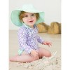 RuffleButts Baby/Toddler Girls UPF50+ Long Sleeve One Piece Rash Guard - 3 of 4