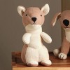 TopComfy Baby and Toddler Learning Toys Handmade Knitted Soft Puppy Plush Toy Pure Cotton Yarn Animal Toy Cute Gift For Kids, Beige, 12"*9.5"*2" - 2 of 4