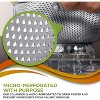 Stainless Steel Micro-Perforated 5-Quart Colander - Professional Strainer with Heavy Duty Handles - 4 of 4