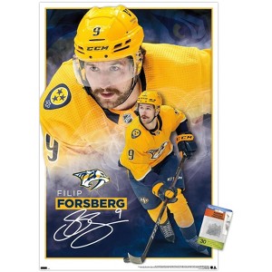 Trends International NHL Nashville Predators - Filip Forsberg 23 Unframed Wall Poster Prints - 1 of 4