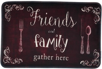 39 X 20 Pvc Rustic Medallion Anti-fatigue Kitchen Floor Mat - J&v  Textiles : Target