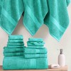 BAGOKIE 16 Piece Premium Cotton Bath Towel Set - 2 of 4
