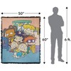 Rugrats Rugrats Character Group Blanket 50"x60" Woven Tapestry - 2 of 4