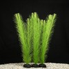 Unique Bargains Plastic Fish Tank Aquarium Decorations Artificial Water Plants Green 15.75" 3 Pcs - 2 of 4