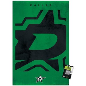 Trends International NHL Dallas Stars - Logo 25 Unframed Wall Poster Prints - 1 of 4