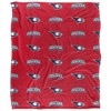 University Of Southern Indiana Logo Pattern Silky Touch Blanket White 50x60 - 2 of 4