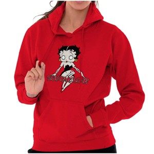 Betty Boop Zombie Love Attitude Hoodie Sweatshirt Women Brisco Brands - 1 of 1