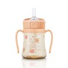 Grosmimi PPSU Straw Cup with Flip Top - 6oz (200ml) - 2 of 4
