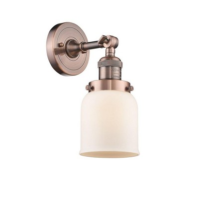 Bell - 1 Light Wall Sconce In Industrial Style-10 Inches Tall and 5 Inches Wide