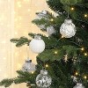 30pcs Christmas Ball Ornaments, 2.36" Christmas Tree Decorations, Shatterproof Plastic Hanging Ball, Xmas Tree Baubles Set - 4 of 4