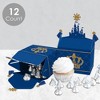 Big Dot of Happiness Royal Prince Charming - Treat Box Party Favors - Baby Shower or Birthday Party Goodie Gable Boxes - Set of 12 - 3 of 4