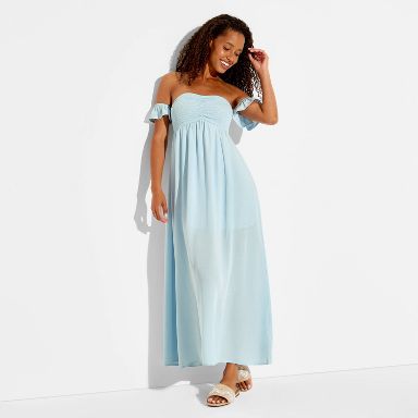 blue flutter sleeve maxi dress Buy Sosandar Blue Petite Petite Print Flutter Sleeve Maxi Dress from Next  USA