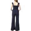 Pokkori Maternity Lace Accent Jumpsuit - 4 of 4