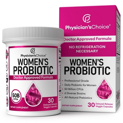 Physician's Choice 50 Billion Cfus Women's Probiotic Capsules - 30ct ...