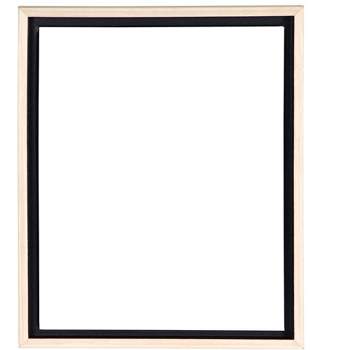 Creative Mark Illusions Floater Frame for 0.75" Depth Stretched Canvas Paintings & Artwork - Brown